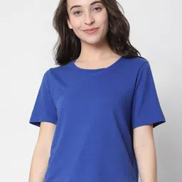 Vero Moda Women Blue T-shirt-image-24