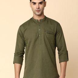 V-Mart Opaque Cotton Casual Shirt-image-25