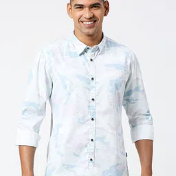 Pepe Jeans Relaxed Abstract Printed Cotton Casual Shirt-image-76