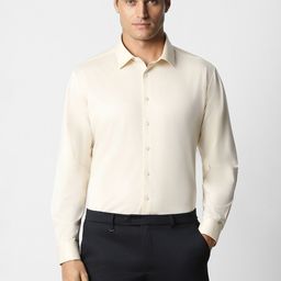 Van Heusen Slim Fit Long Sleeves Pure Cotton Formal Shirt-image-37