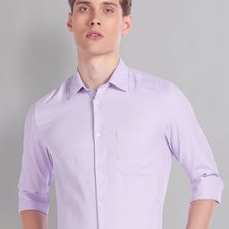 AD By Arvind Spread Collar Dobby Formal Shirt-picture-29