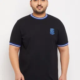 bigbanana Men Plus Size Pure Cotton Bio Finish T-shirt-image-81