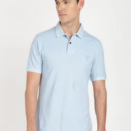 GUESS Polo Collar Cotton Regular Fit T-shirt-image-22