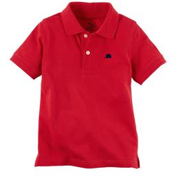 Zeezeezoo Boys Red Polo Collar T-shirt-image-21