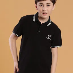 Lil Tomatoes Boys Polo Collar T-shirt-image-56