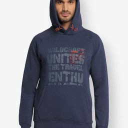 Wildcraft Typography Printed Hooded Cotton Sweatshirt-picture-36