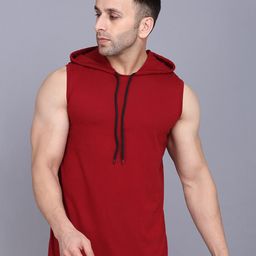 SLOWLORIS Sleeveless Hooded T-shirt-image-29
