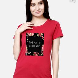CHOZI Pack Of 2 Graphic Printed Cotton T-shirt-picture-1