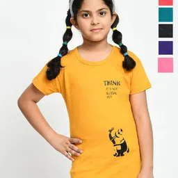 BAESD Pack of 6 Graphic Printed Cotton T-shirt-picture-4
