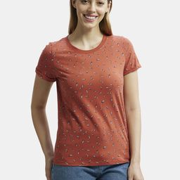 Jockey Cotton Printed Fabric Relaxed Fit Short Sleeve T-Shirt-image-31
