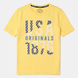 Jockey Boys Super Combed Cotton Graphic Printed T-shirt - AB23-image-74