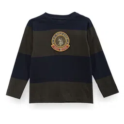 U.S. Polo Assn. Kids Boys Colourblocked Pure Cotton T-shirt-picture-18
