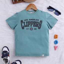 Happy Faces Boys Typography Printed Pure Cotton T-shirt-image-57