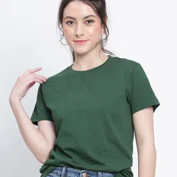 T-SHIRT TRUCK Round Neck Short Sleeve Cotton T-shirt-image-72