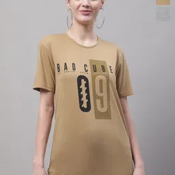 VIMAL JONNEY Pack Of 3 Printed Round Neck Cotton T-shirt-image-58