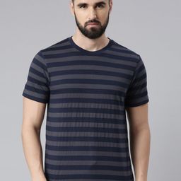 Force NXT Men Striped Pack of 1 Super Combed Cotton T-Shirt-image-72