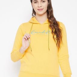Duke Women Yellow & Blue Printed Sweatshirt-image-90