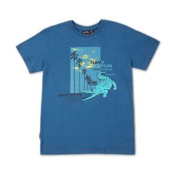 Gini and Jony Infant Boys Graphic Printed Cotton T-shirt-image-80
