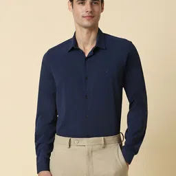 Allen Solly Slim Fit Spread Collar Formal Shirt-image-99