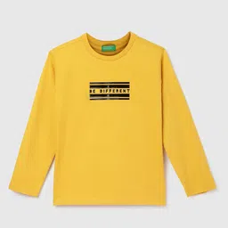 United Colors of Benetton Boys Round Neck Long Sleeves T-Shirt-image-30