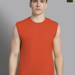 FBAR Pack Of 2 Sleeveless Antimicrobial Cotton T-shirts-image-30