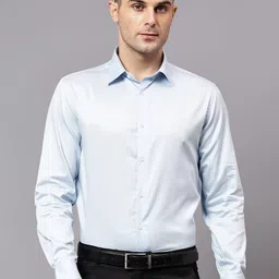 Cantabil Comfort Spread Collar Long Sleeves Casual Shirt-image-14