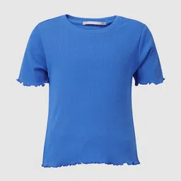 KIDS ONLY Girls Blue Solid T-shirt-picture-17