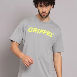 GRIFFEL Typography Printed Cotton Oversize Sports T-shirt-image-42