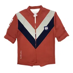 CAVIO Boys Rust Casual Shirt-image-43
