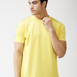 EPPE Men Yellow Solid T-shirt-image-61
