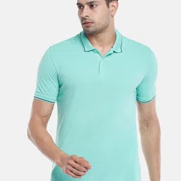 BYFORD by Pantaloons Men Green Polo Collar Outdoor T-shirt-picture-46