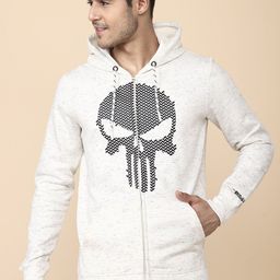 Free Authority Punisher Printed Hooded Pullover-image-78
