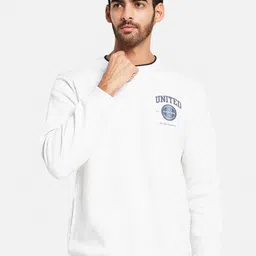 Octave Typography Printed Round Neck Pullover Sweatshirt-picture-51