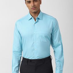 Van Heusen Textured Pure Cotton Formal Shirt-image-30
