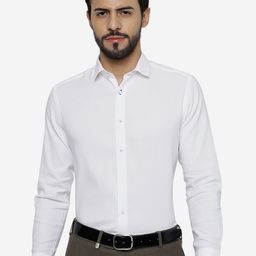 Greenfibre Slim Fit Cotton Formal Shirt-image-74