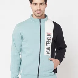 Octave Men Blue Sweatshirt-image-29