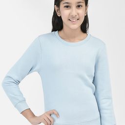 Crimsoune Club Girls Round Neck Cotton Pullover Sweatshirt-image-98