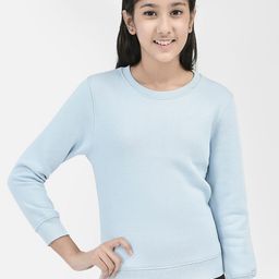 Crimsoune Club Girls Round Neck Cotton Pullover Sweatshirt-image-44