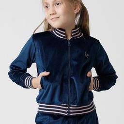 KATE & OSCAR Girls Navy Blue Cotton Sweatshirt-image-29