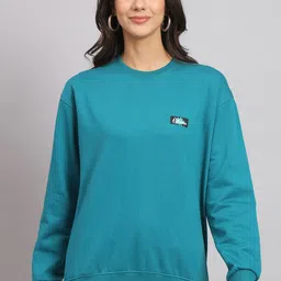 Obaan Round Neck Pullover Sweatshirt-image-44