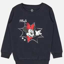 Bodycare Kids Girls Minnie Mouse Printed Fleece Pullover-image-44
