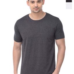 COLOR CAPITAL Unisex Pack Of 3 Cotton T-shirts-image-70