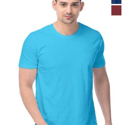 COLOR CAPITAL Unisex Pack Of 3 Round Neck Cotton Casual T-shirt-image-53