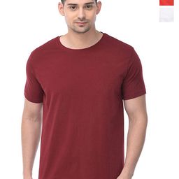 COLOR CAPITAL Unisex Pack Of 3 Cotton T-Shirt-image-97