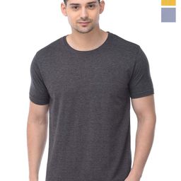 COLOR CAPITAL Unisex Pack Of 3 Cotton T-Shirt-image-86