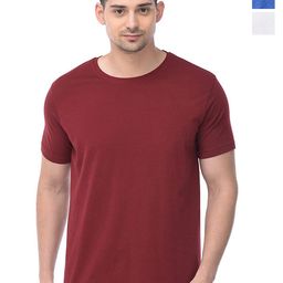 COLOR CAPITAL Unisex Pack Of 3 Cotton T-shirts-image-83