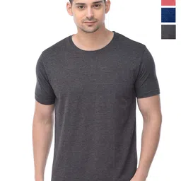 COLOR CAPITAL Unisex Pack Of 4 Cotton T-shirt-image-95