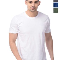 COLOR CAPITAL Unisex Pack Of 4 Round Neck Cotton T-shirt-image-63