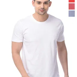COLOR CAPITAL Unisex Pack Of 4 Short Sleeves Cotton T-shirts-image-84