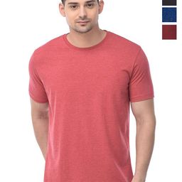 COLOR CAPITAL Pack of 4 Unisex Cotton T-shirt-image-100